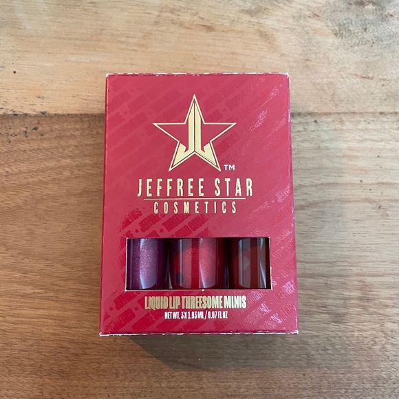 Jeffree Star Other - Jeffree Star Cosmetics Velour Liquid Lipstick Threesome minis (Holiday)